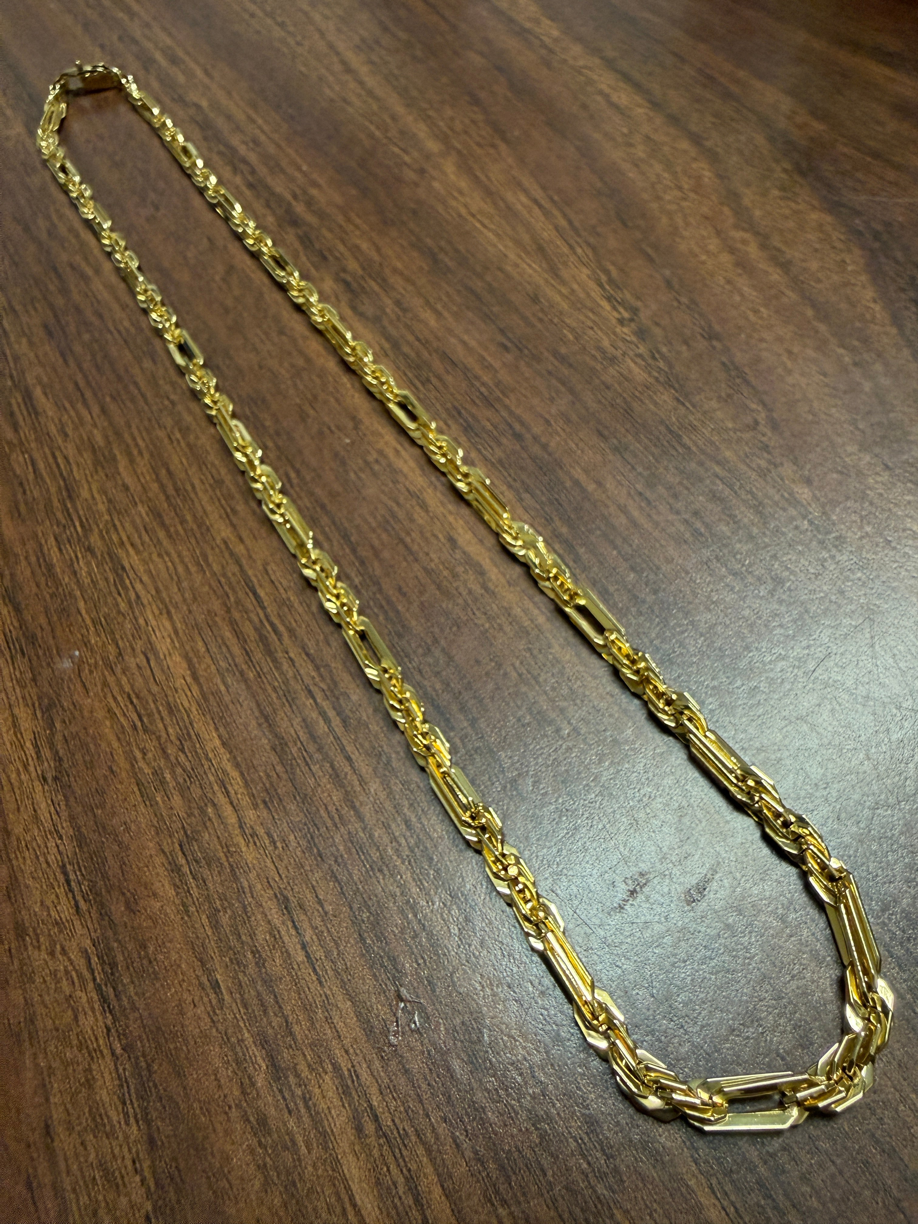 5MM Gold Milano/Figarope Chain