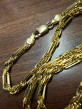 5MM Gold Milano/Figarope Chain