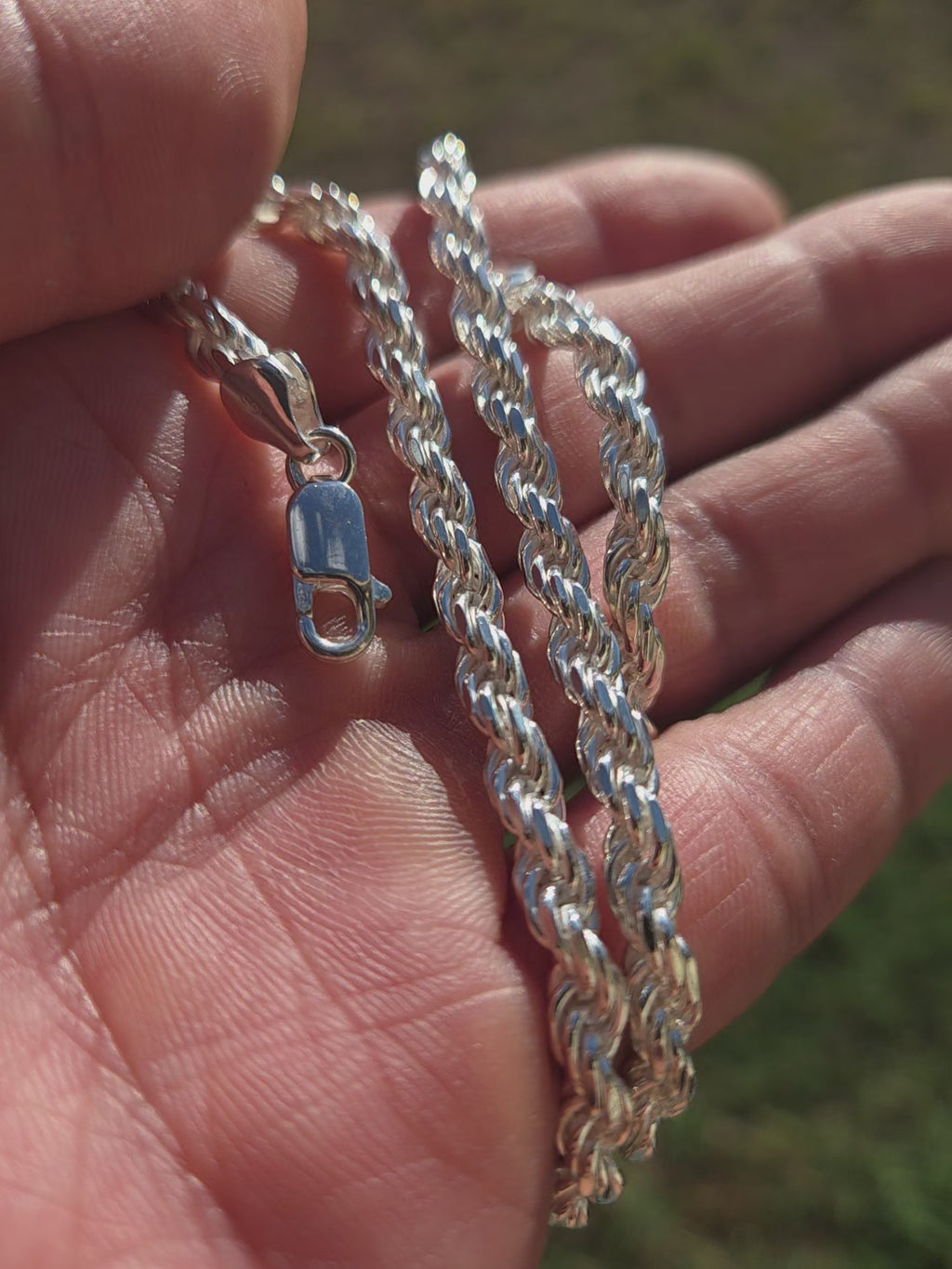 5MM 24" 925 Solid Sterling Silver