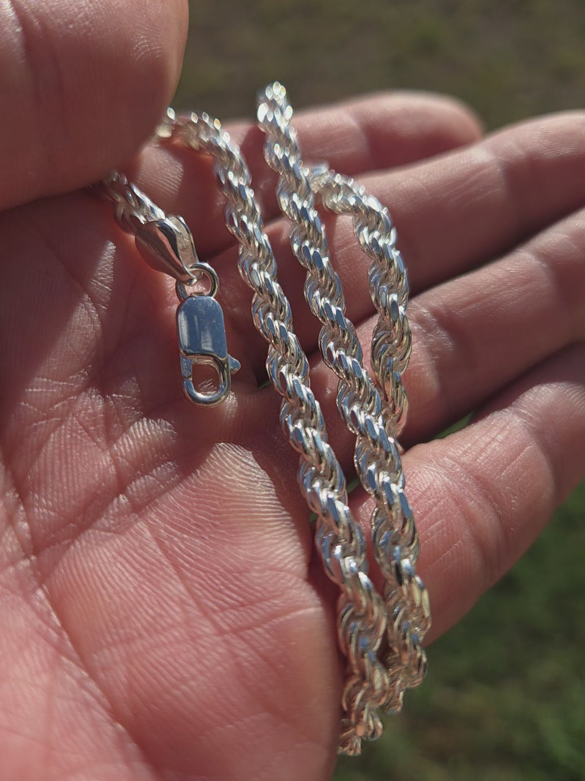 5MM 24" 925 Solid Sterling Silver