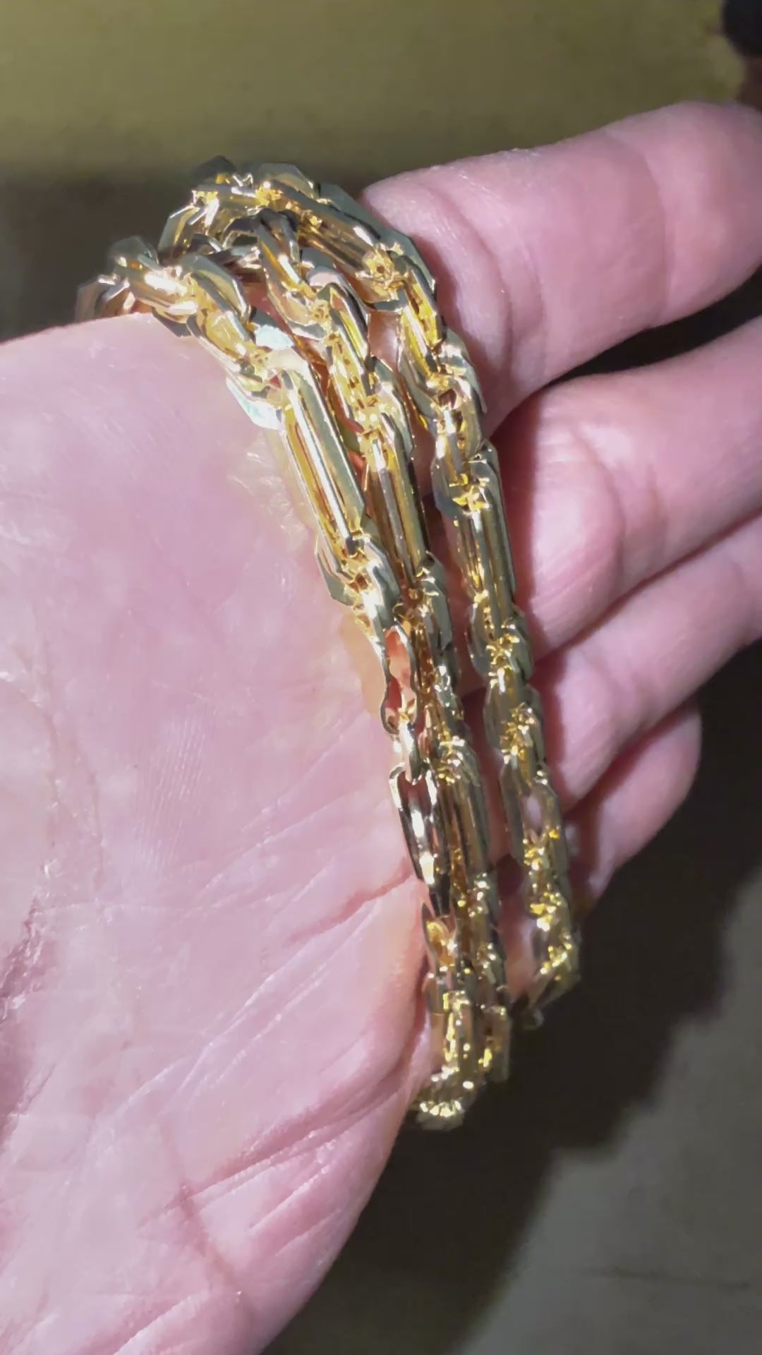 5MM Gold Milano/Figarope Chain